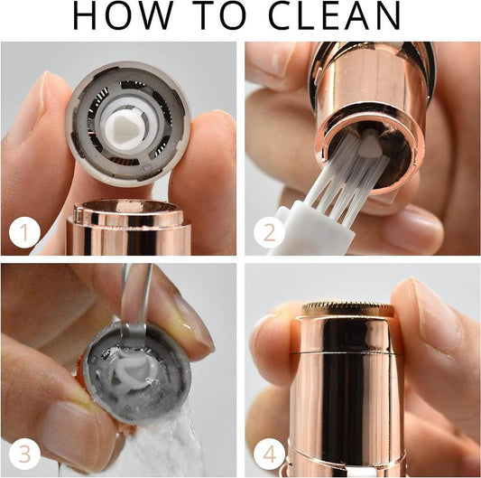 Rechargeable flawless face machine